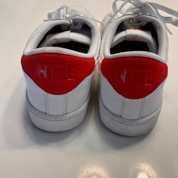 Nike Tennis Classic CS 'White University Red' Shoes Size 10.5 - Picture 7 of 11